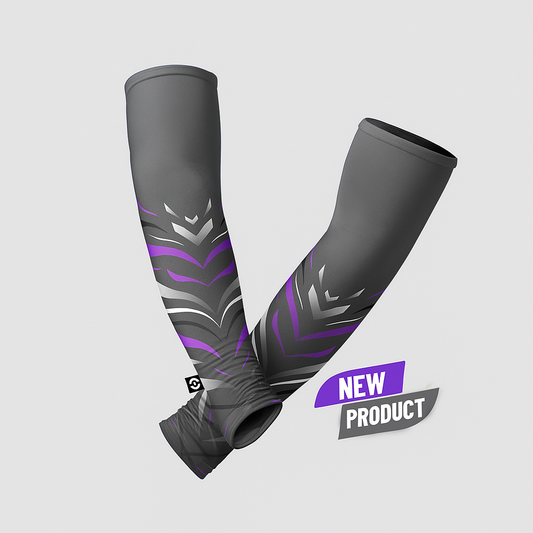 Manga Gamer Profesional para Brazo con guante abierto nuevo color Morado